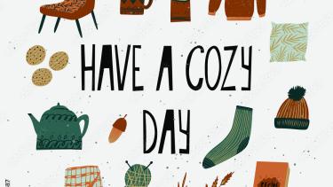 have a cozy day sign