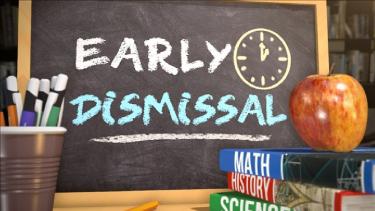 early dismissal sign