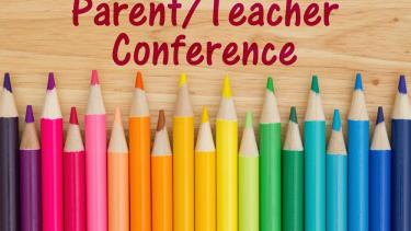 parent teacher conference sign