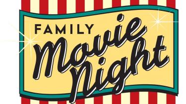 family movie night sign