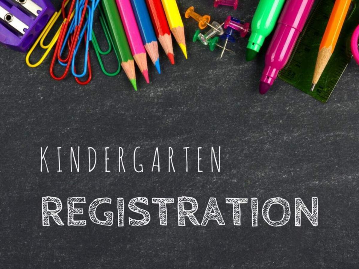 kindergarten registration sign