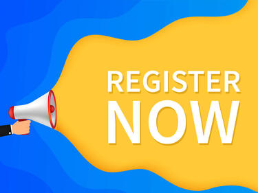 register now megaphone