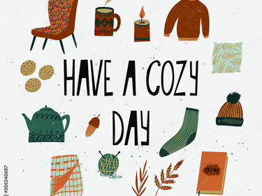 have a cozy day sign