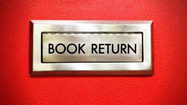 Book return sign
