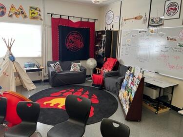 Indigenous Room set up