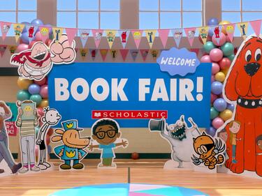 book fair sign