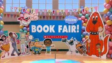 book fair sign