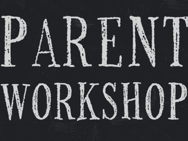 parent workshop sign