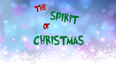 spirit of Christmas sign