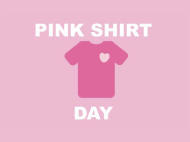 pink shirt day sign