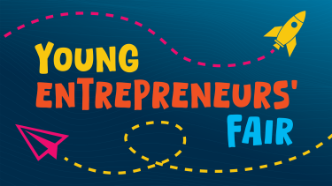 entrepreneur fair sign